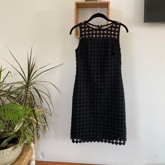 Ralph Lauren black embroidered dress size 2 - Picture 3 of 7